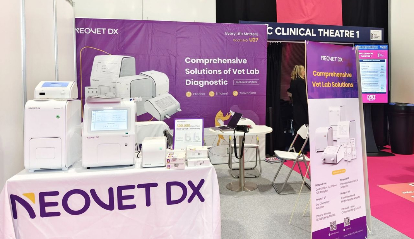 Neovet Dx showed up at the London VetShow 2024