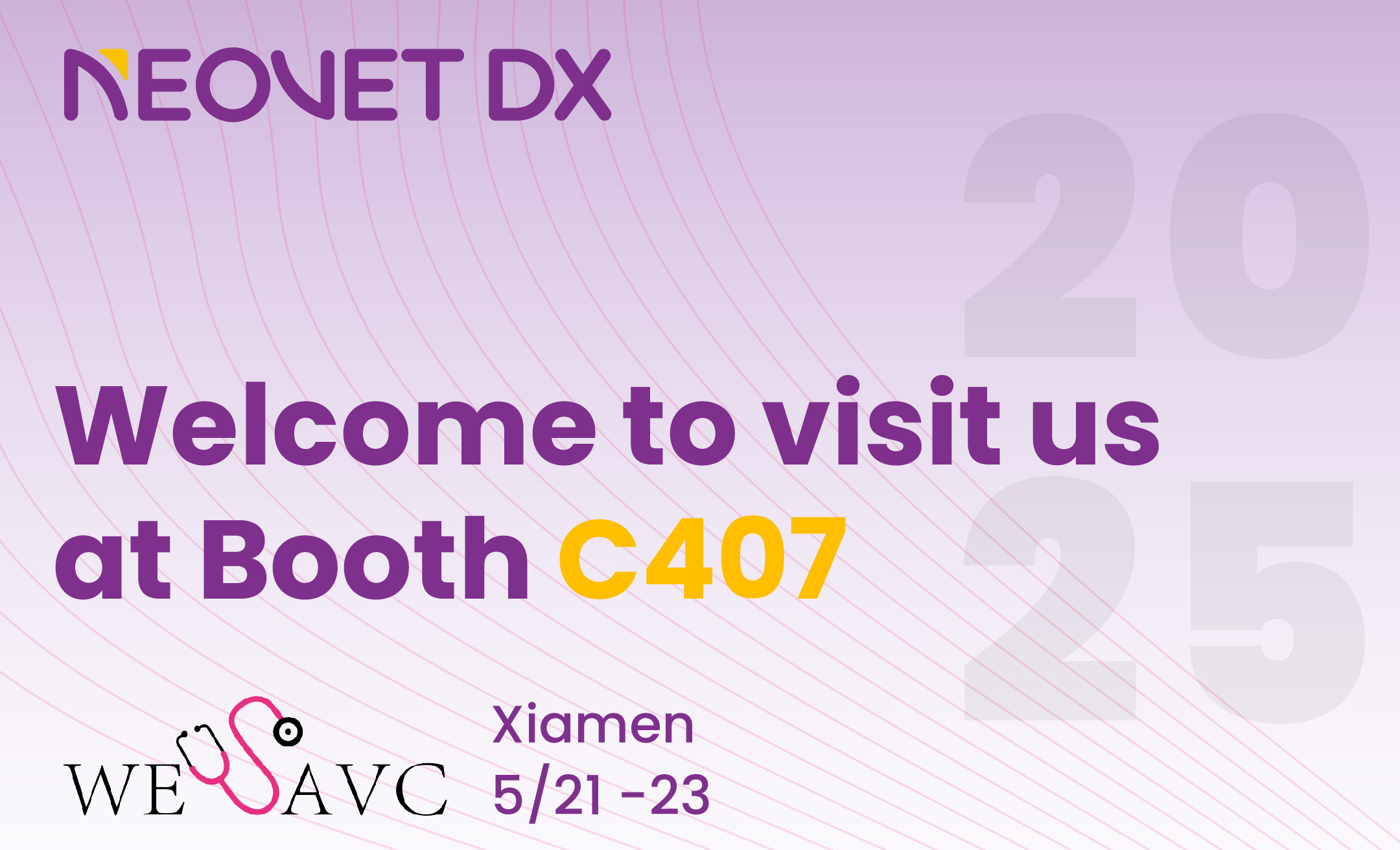 Neovet Dx cordially invites you to WESAVC 2025